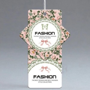 Creative Fashion Clothing etikett hangtag Custom made 03